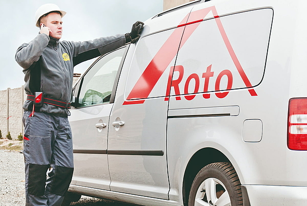 Poseur de fenêtre de toit marquage CE Roto