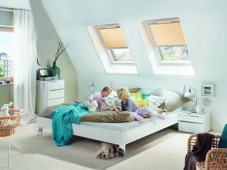 Aménagement d'une chambre mansardée