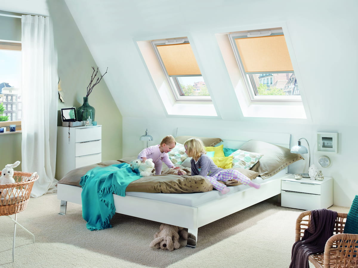 Aménagement d'une chambre mansardée